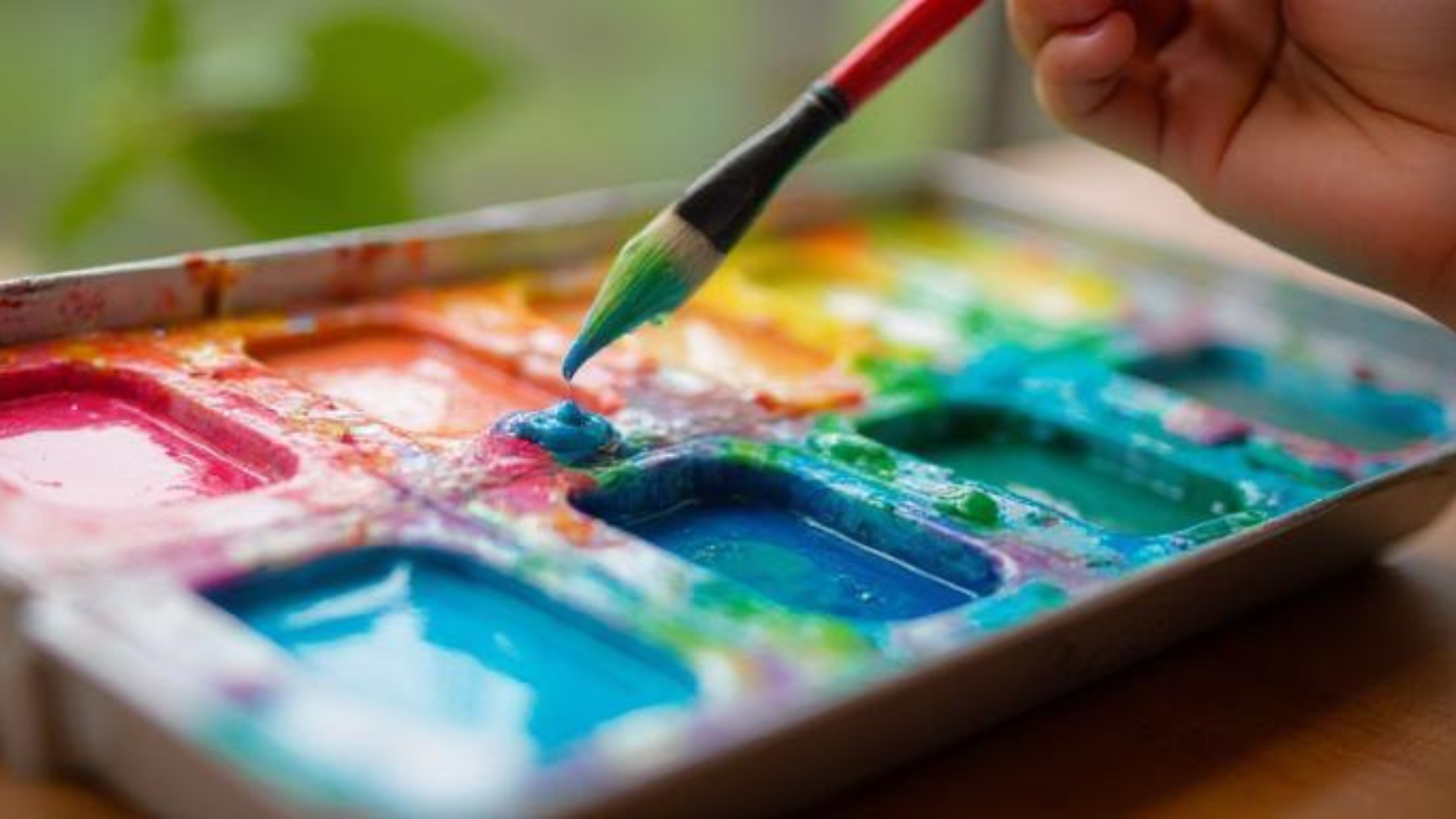 Aquarellfarben für Einsteiger Atmosphärenbild