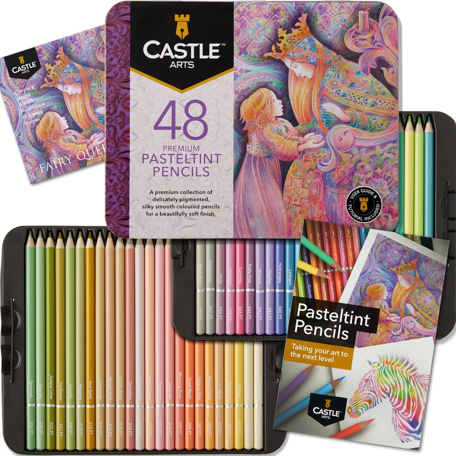 Castle Art Supplies Pastellstifte 48er