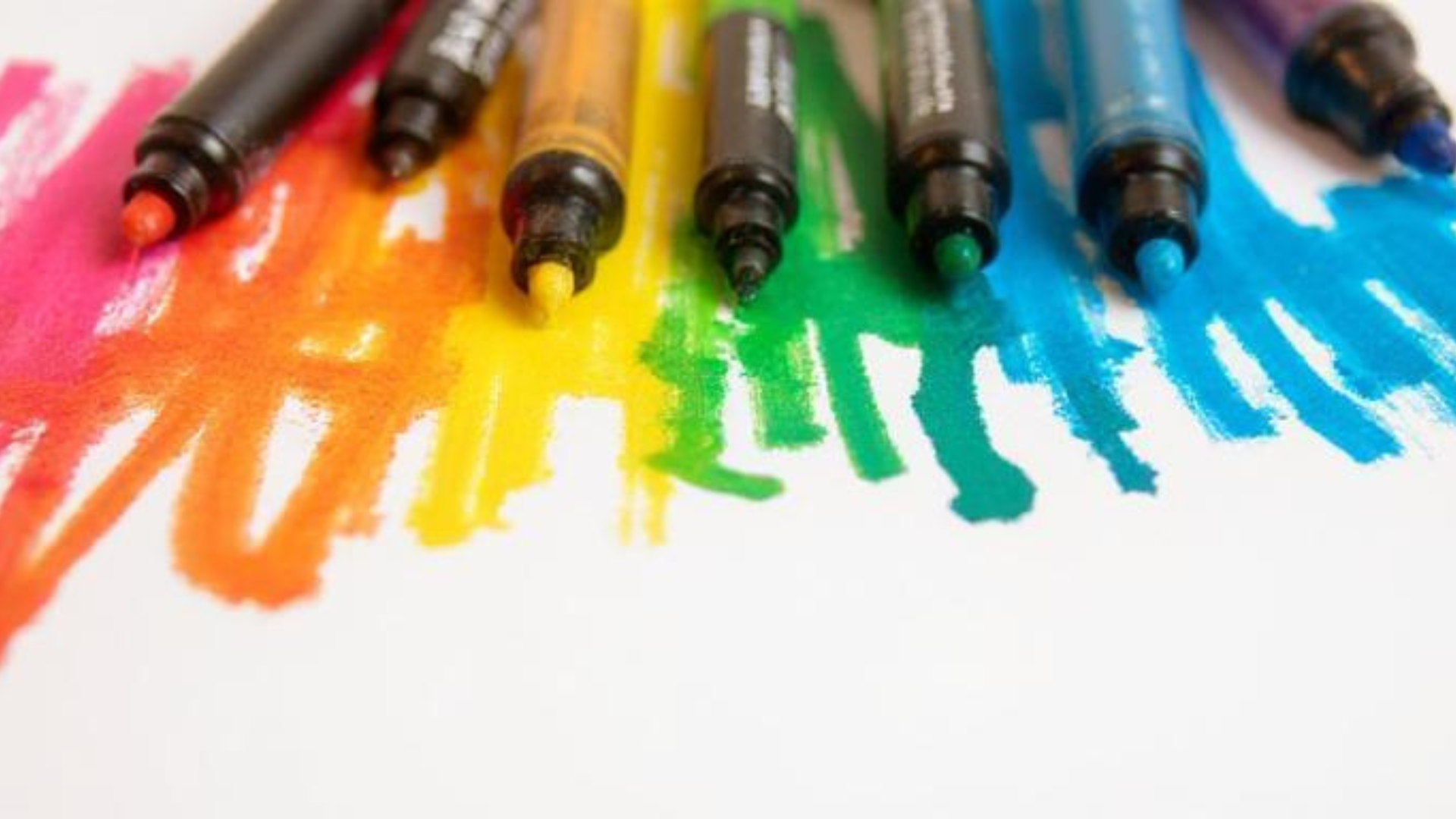 Filzstifte und Marker Atmosphärenbild