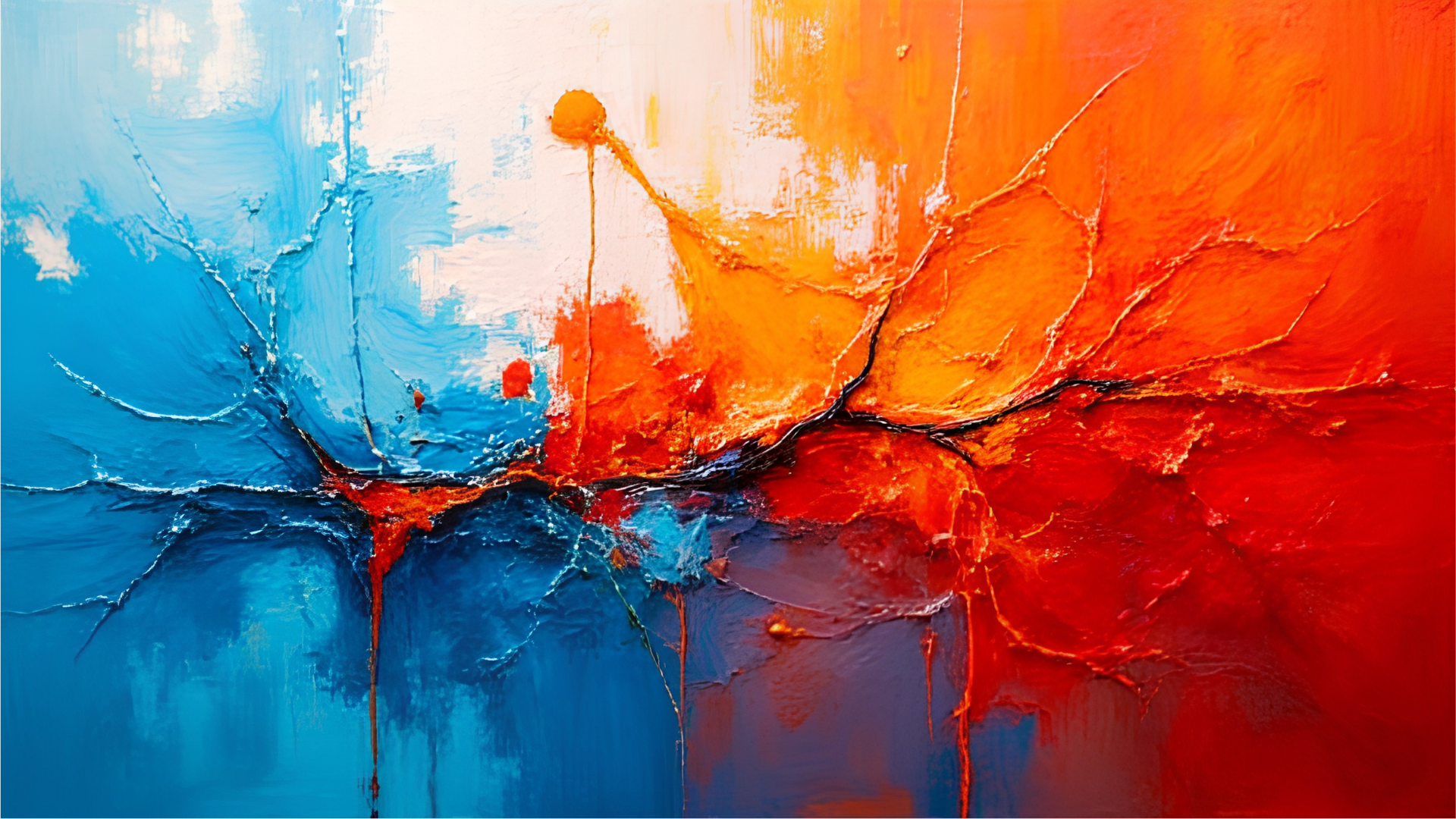 Acrylfarben in Künstlerqualität Atmosphärenbild