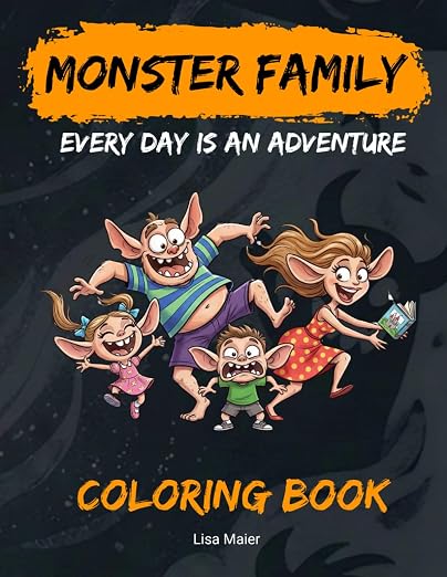 Monster Family - Every Day Is an Adventure - English cover