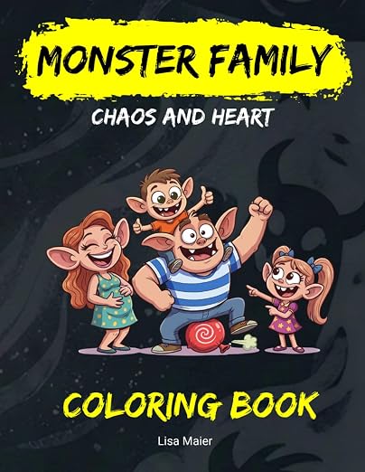 Monster Family - Chaos and Heart - English cover