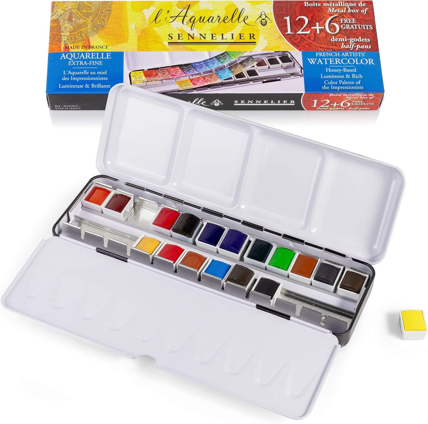 Sennelier Extra-fine Aquarellmetallkasten